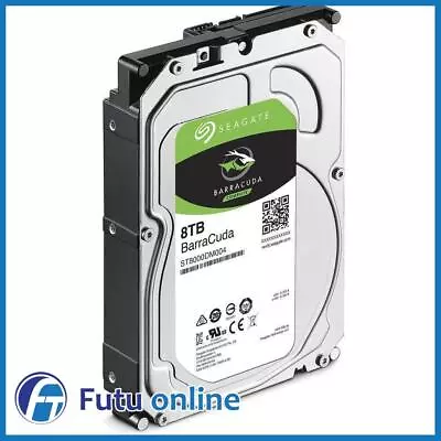 Seagate 8TB HDD Barracuda 3.5  Internal Desktop Hard Drive SATA III ST8000DM004 • $250