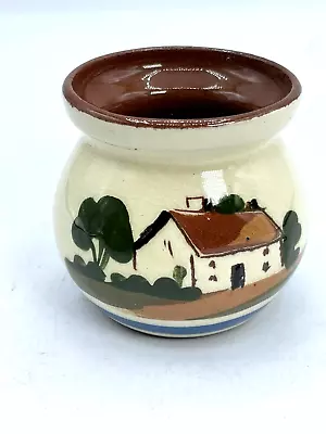 Rare Vintage Watcombe Torquay  Motto Ware Small Pot  Signed By Lownds Pateman • $12.99