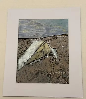 Watercolour Painting By Mark Leary Wild Camping On Dartmoor • £25