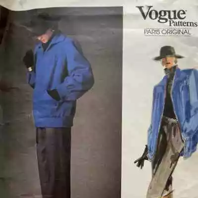 Uncut Vogue 1986 Paris Givenchy Jacket Skirt Pants Sewing Pattern #1787 Size 12 • $18