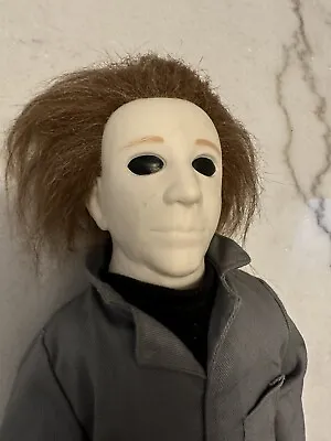 Vintage 1998 Michael Myers 18  Talking Doll RIP Horror Series Spencer Gifts • $65
