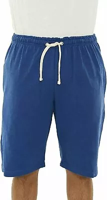 Republic Blue Men's Sweat Shorts Fleece Cotton Jogger Gym Shorts With Pockets • $12.40