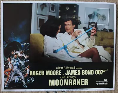 MOONRAKER-Roger Moore 007 Lobby #1 Nice Shape • $9.99