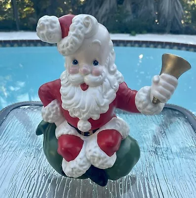 Vintage Santa Claus Chalkware Atlantic Mold Ceramic Christmas Decoration Statue • $44