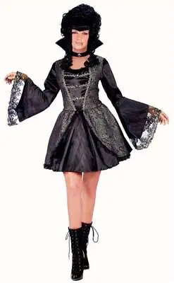 Vampira Adult Costume Gothic Marie Antoinette S/M 2-8 • $29.99