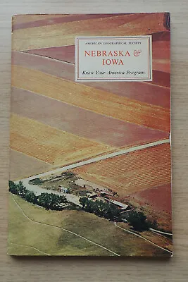 £7 • Buy Nebraska & Iowa (Know Your America Program) By John Fraser Hart