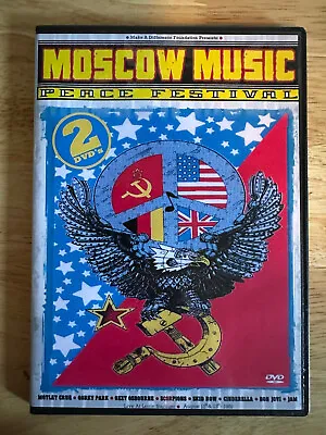 Ozzy Motley Crue Skid Row Scorpions - Moscow Music Peace Festival 1989 Live DVD • $15.55