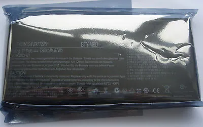 Original Battery MSI BTY-M6D 11.1V 7800mAh 87Wh E6603 GT660 GT663 • $119.10