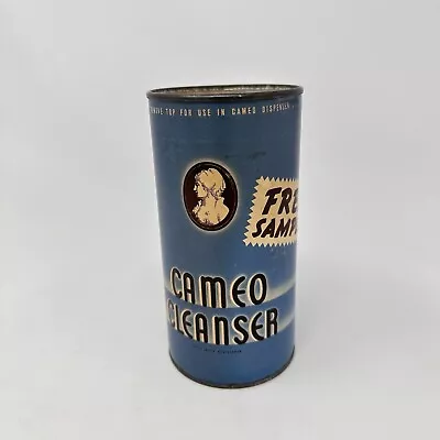 Vtg CAMEO CLEANSER - NOS 14 Oz Container / Free Sample Size Shaker/ Vtg Display • $21.77