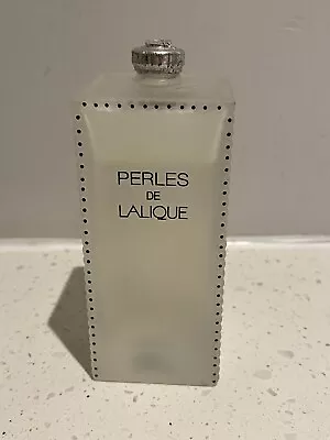 PERLES DE LALIQUE Eau De Parfum - Lid Broken Small Amount Missing • £9.99