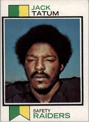 1973 Topps #288 Jack Tatum RC - VG-EX • $6