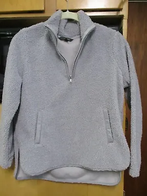 $14.95 • Buy Banana Republic Ps Grey Ls Pullover Chenille Top Super Soft Like Blanket Nice