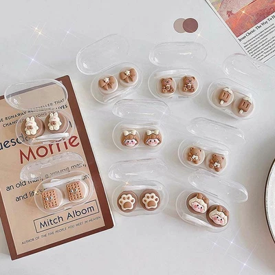 £3.34 • Buy Rectangle Contact Lens Container Lenses Box Contact Lens Case Storage Eye Care