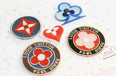 NEW IV Poker Louis Vuitton Embroidery Patch Iron On(5pieces) • $28.99