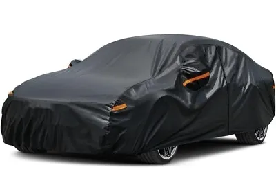 Kayme 7 Layers Heavy Duty Car Cover Waterproof All Weather Universal 186-193  • $54.95