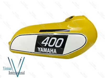 Fuel Gas Tank Yellow Steel For YAMAHA 250 DT 400 DT Enduro 1975 To 1977 @US • $339.99