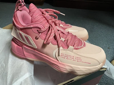 $40 • Buy Adidas Dame 7 Extply Rose Pink Basketball Shoes Damian Lillard NBA Trailblazers