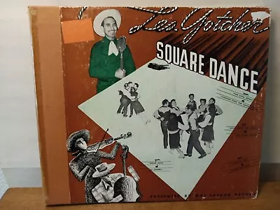 LES GOTCHER SQUARE DANCE 3X 78 Records VG In Binder MacGregor Records • $6