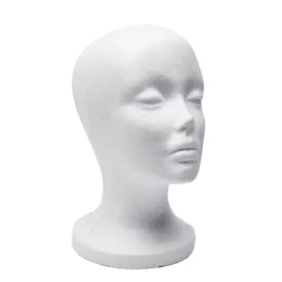 Foam Mannequin Head Model Sunglasses Eyeglass Stand Hat  Display Holder6958 • $16.46