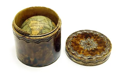 1880ca - Anonimous Pocket Globe Miniature 3.2cm. In  Box • $1200
