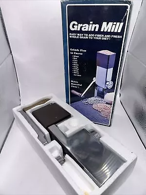 Vintage Back To Basics Hand Grain MILL - Model 555 • $9.99
