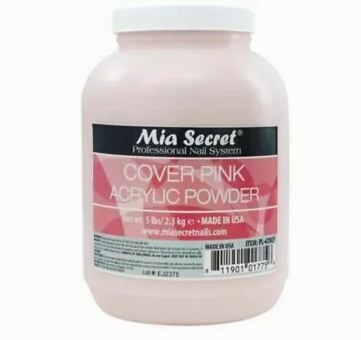 Mia Secret Acrylic Powder COVER PINK Nail Art Powder 80 Ounce/ 5 Lbs • $238.63