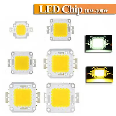 LED Chip COB SMD 10W 20W 30W 50W 70W 100W Bulb High Power DIY Lamp Light 12V-36V • $1.25