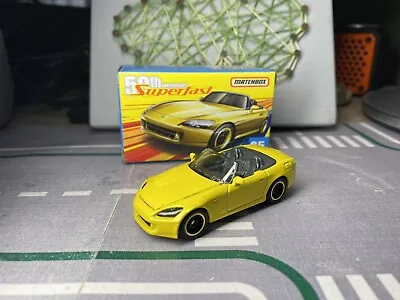 Matchbox 2014 Honda S2000 Premiere Superfast MB-1162 2017 Plus Box Collection • $5