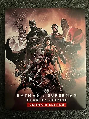 Batman Vs Superman Dawn Of Justice Custom-Made G2 Steelbook Case Movie (NO GAME) • $36.30