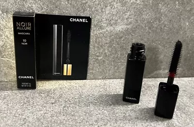 Chanel NOIR ALLURE - 10 NOIR BLACK - Mascara - 3g MINI NEW BOXED Eye Lash Volume • $29.95