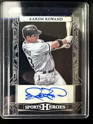 2024 Leaf Sports Heroes Auto #BA-AR1 Aaron Rowand /49 • $7.50