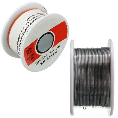 0.3mm 50G 60 / 40 Rosin Core Flux 1.2% Tin Lead Roll Soldering Solder Wire • $6.58