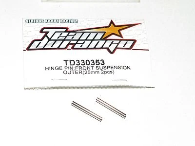 $1.49 • Buy Team Durango DEX210V3 TD330353 Hinge Pin Suspension Outer Front 25mm (2) 