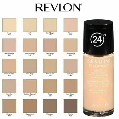 Revlon ColorStay 24 Hr Makeup Foundation Combination/Oily Skin Choose Your Shade • $6.98