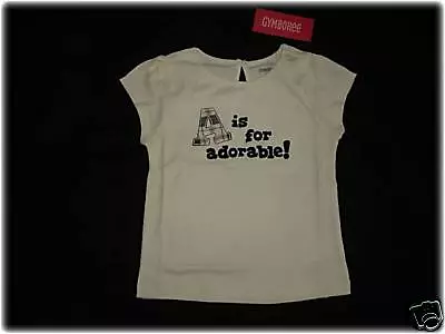 CUTE Girls GYMBOREE PREP SCHOOL Shirt/Top Sz 3T NWT • $12.77