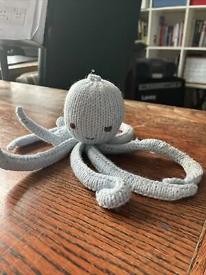 Crochet Blue Octopus Soft Toy • £2