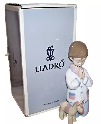 Lladro  Bless Us All  #6582 Praying Boy With Toy Horse New In Box • $58