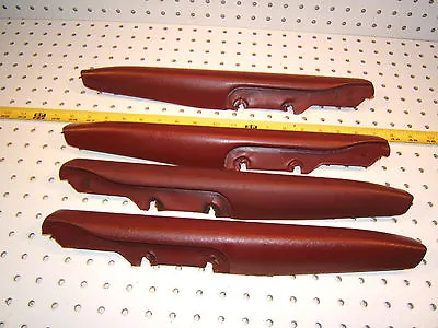 Mercedes W108W114 Sedan Front Seat Rear BURGUNDY Vinyl 1 Set Of 4 Cover44cmT2 • $595