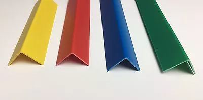 £2.99 • Buy  1 METRE - PLASTIC PVC CORNER 90 DEGREE - 20x20mm- ANGLE TRIM- VARIOUS COLOURS 