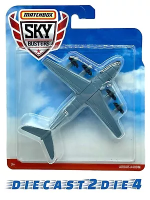 New/Sealed Matchbox Skybusters AIRBUS A400M Military Aircraft RARE Free Shipping • $60