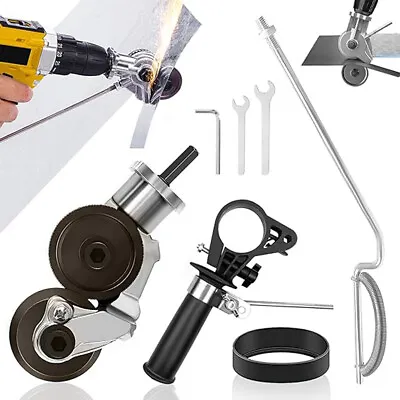 Electric Drill Attachment Metal Sheet Cutter Nibbler Saw For Precise Cutting • $15.75