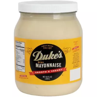 2 PACK Duke'S Real Mayonnaise (64 Oz.) FREE SHIPPING • $29.37