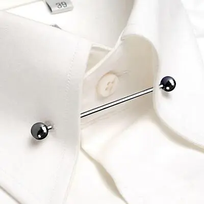 Shirt Collar Bar Pin For Men Brooch Pin Durable Jewelry Decor For Business • £4.58