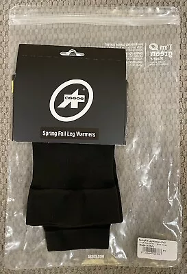 New Assos Spring Fall Leg Warmers EVO Size I Black Series • $45