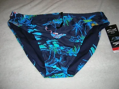 Speedo Creora -  Peacoats  Pattern - Tropical!!  Multi Color - Size 36 - Nwt!! • $33.99