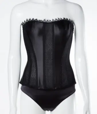 NWT La Perla Signature Bustiers Corset US-34 / IT-2 Color Black • $189