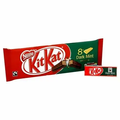 Kit Kat 2 Finger Dark Mint 8 X 20.8g (Pack Of 4) • £17.55