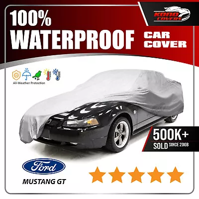 Ford Mustang 6 Layer Car Cover Fitted Outdoor Water Proof Rain Sun Dust 4th Gen • $55.95