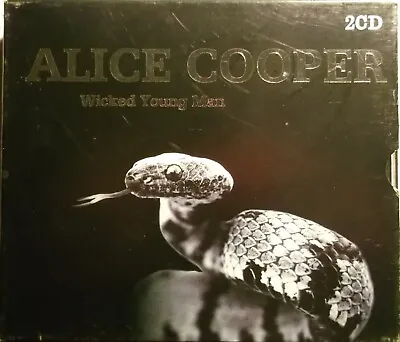 Alice Cooper -Wicked Young Man 2CD Album (2007) • $8.70
