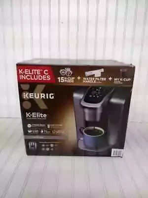 Keurig K-Elite Single Serve K-Cup Pod Coffee Maker - Silver NEW SEALED • $120